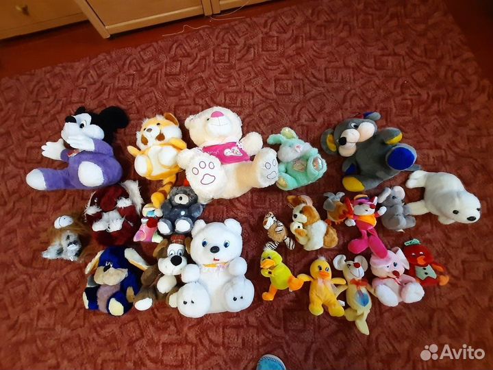 Мягкие игрушки пакетом