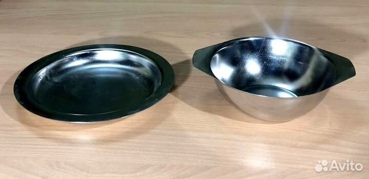 Тарелки из нержавейки СССР тактические