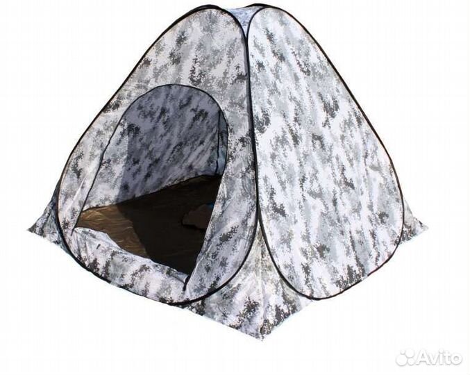 Палатка зимняя не утеплённая с дном 2х2х1.7 