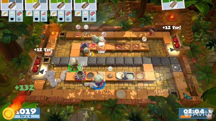 Диск Overcooked All You Can Eat PS4 / Новый