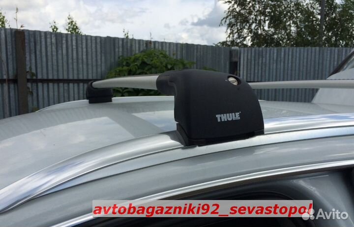 Багажник на крышу Audi Q3 с интегрир. рейлингом