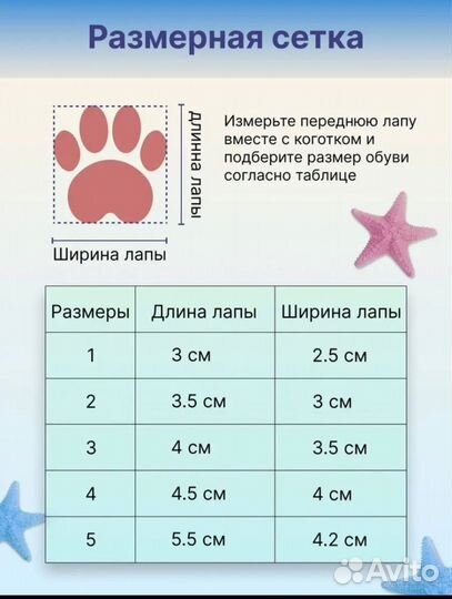 Сандалии для маленькой собачки