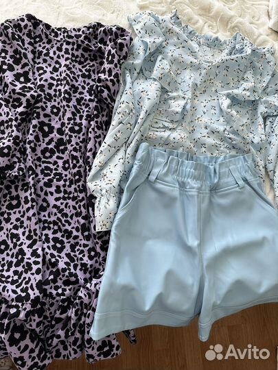 Детские вещи пакетом для девочек 134 140