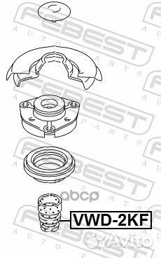 Отбойник переднего амортизатора VWD-2KF Febest
