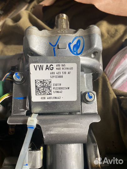 Рулевая колонка в сборе. polo sedan