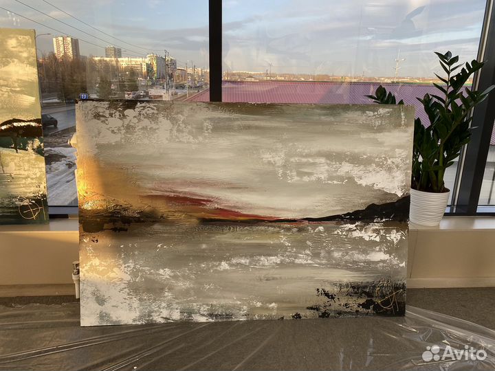 Интерьерная картина абстракция