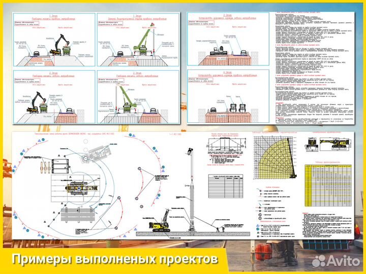 Разработка ППР, пос, пор, под, ппрк, ТК