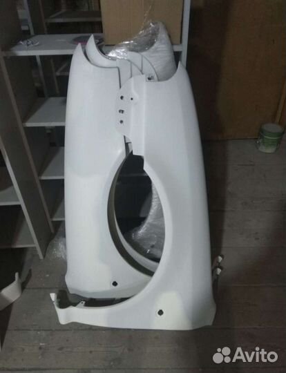 Крыло skoda octavia a4(96-10г) пластик правое 1шт