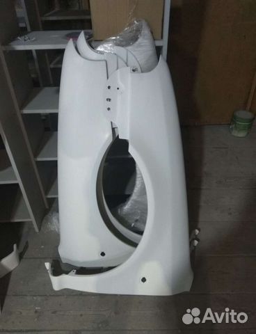 Крыло skoda octavia a4(96-10г) пластик правое 1шт