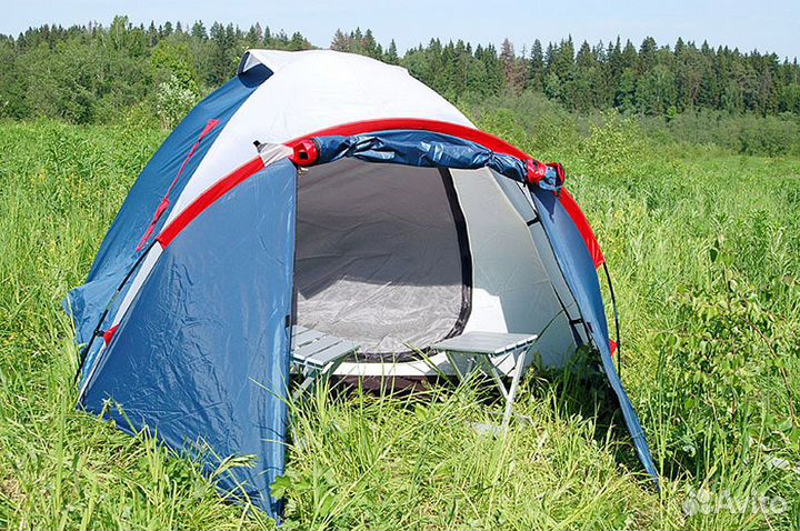 Палатка Canadian Camper karibu 4, цвет royal