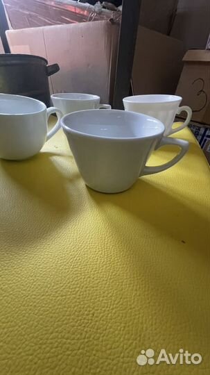 Кружки белые