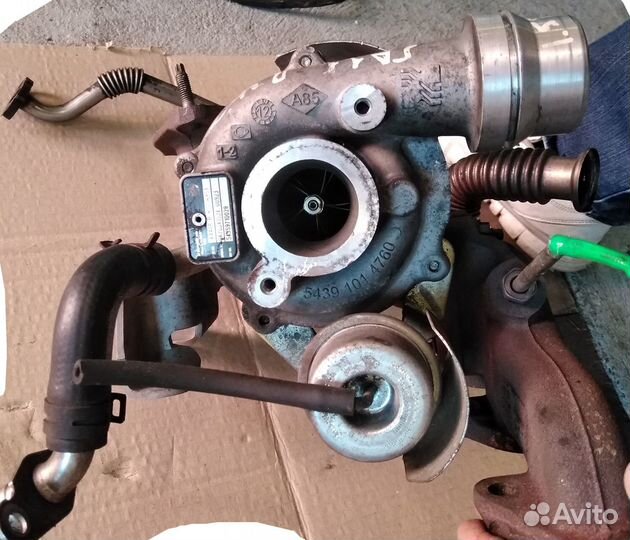 Renault Scenic megane Duster clio турбина дизель