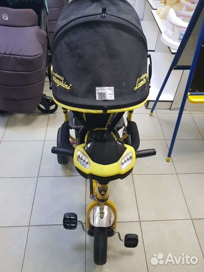 Детский трехколесный велосипед новый