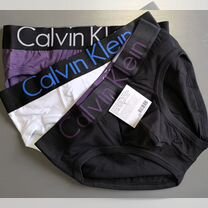 Мужские трусы брифы Calvin Klein набор 3 шт