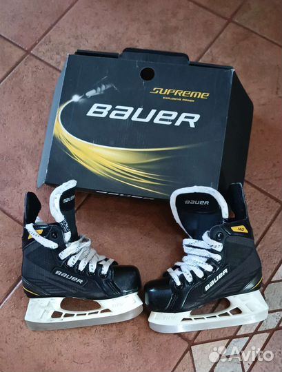 Хоккейные коньки bauer 28 размер