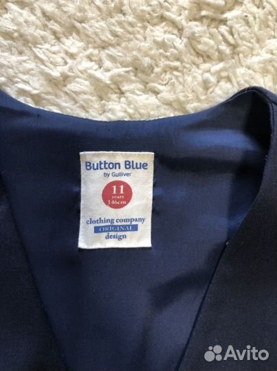 Жилетка для девочки школьная. 140-146 р