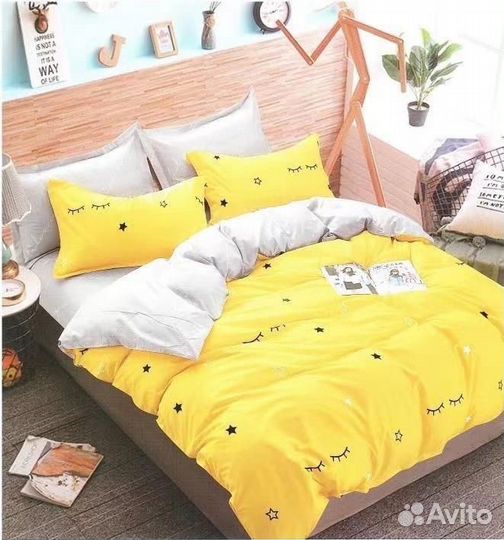 Постельное белье евро