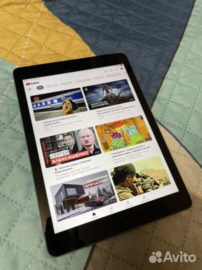 iPad Air 1 + наушники