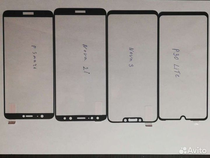 Защитное стекло Huawei, Meizu, Honor, Samsung