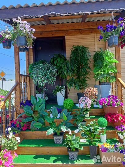 Декоративные деревья, Искуственные цветы