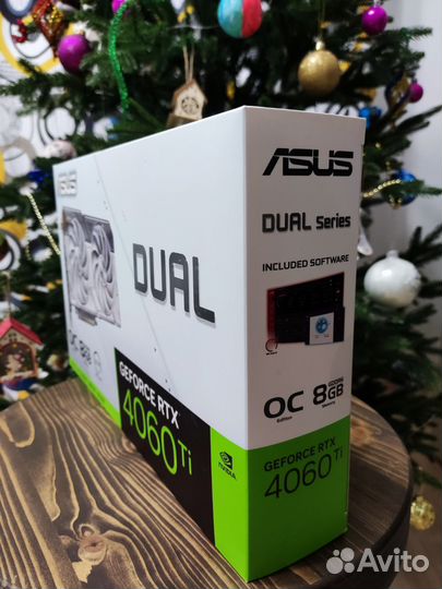 Новая видеокарта Asus RTX4060ti гарантия