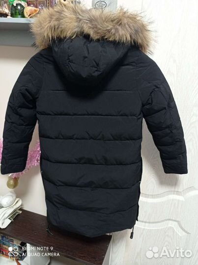 Пальто для девочки зимнее 8-10 л