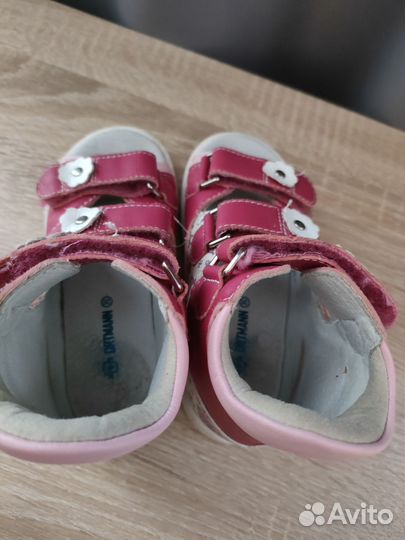 Ботинки сандали ортопедические, с высокие ortman