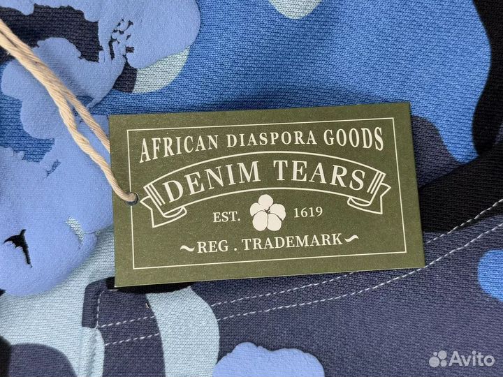 Зип худи Denim Tears x Bape