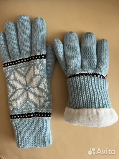 Комплект шапка и перчатки