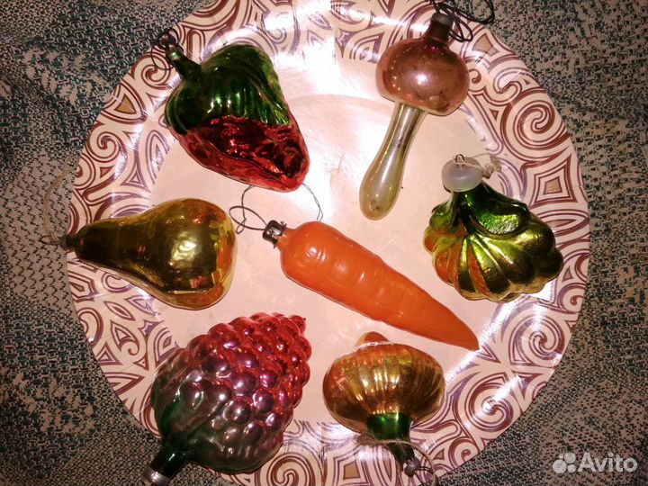 Елочные игрушки СССР