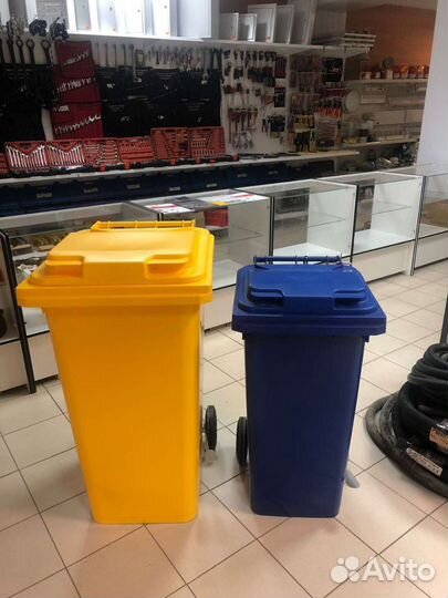 Контейнер для мусора 120/240л