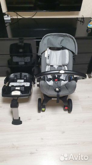 Коляска автолюлька doona с базой isofix