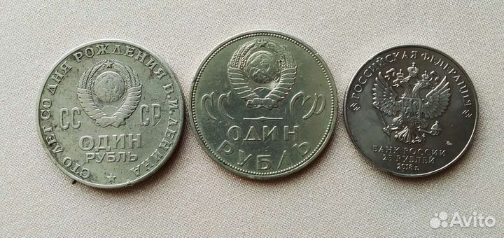 Юбилейные рубли СССР