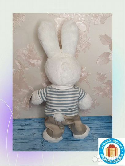 Мягкая игрушка заяц новый