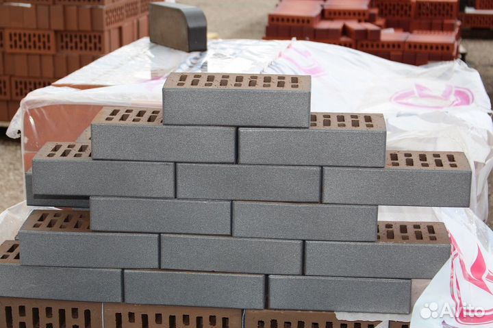 Клинкер фасадный серебристый Эльфюс