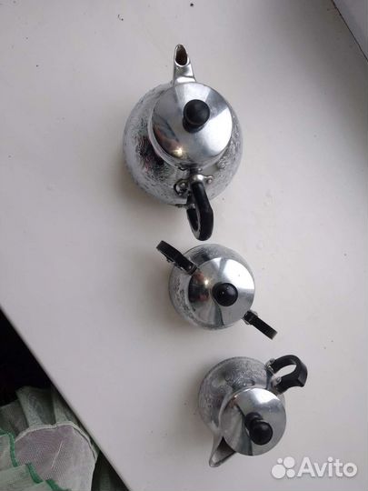 Чайник заварной и сахарница