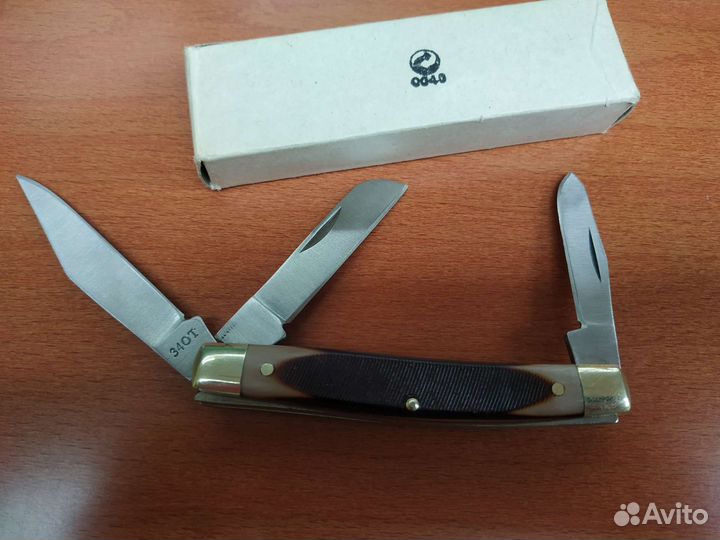 Нож складной ручной работы
