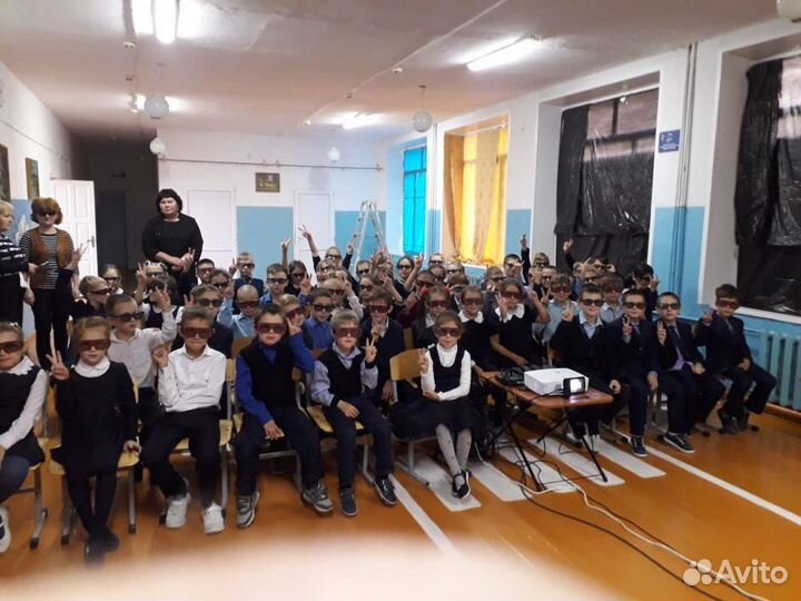 3d кинотеатр мобильный, фильмы 3d для школ