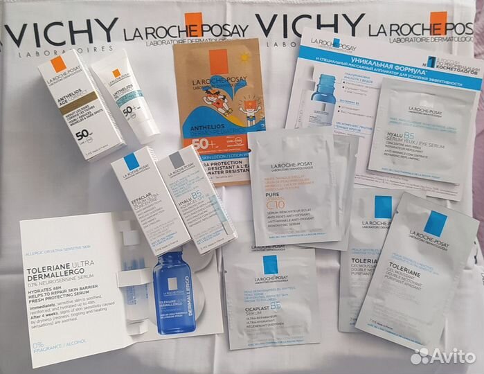 La roche posay крема, сыворотки, гель для умывания
