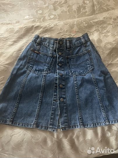 Джинсовая юбка