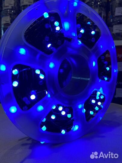 Гирлянда уличная светодиодная 50 метров