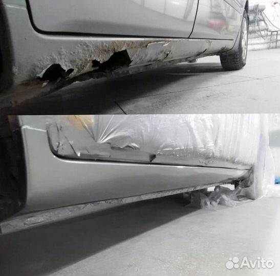 Пороги на Hyundai Porter Хендай Портер Кузовные