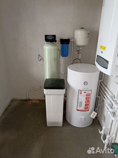 Система очистки воды с установкой