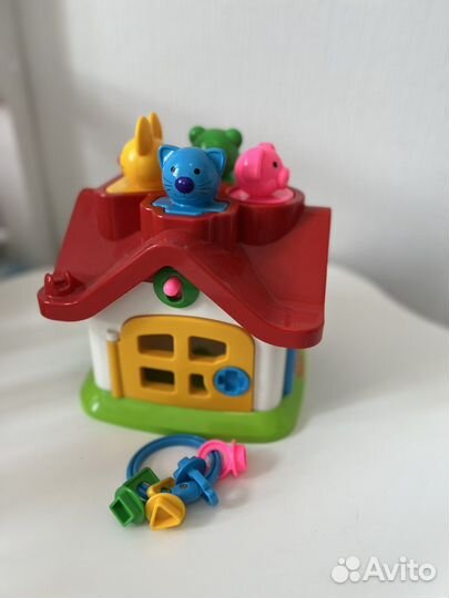 Логический сортер Полесье домик