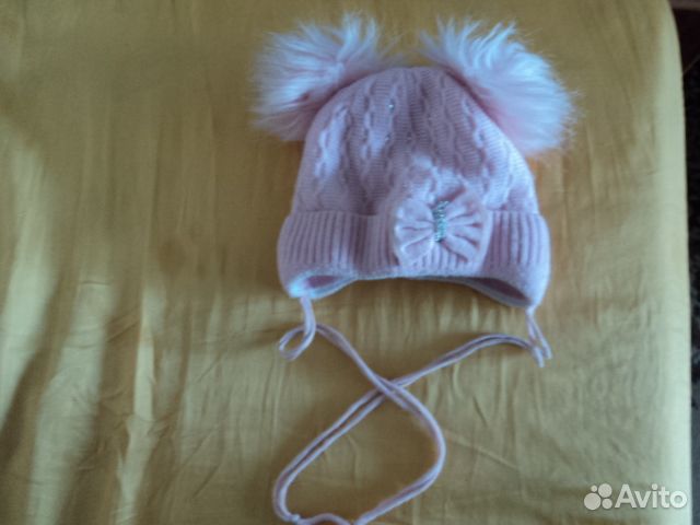 Детская зимняя шапочка
