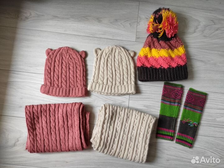 Шапки, снуды и миттенки Capo, Mango, Catimini