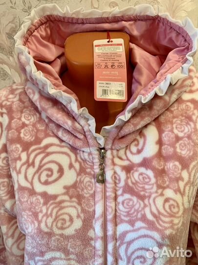 Новый банный халат плюшевый махровый Mia-Mia L/XL