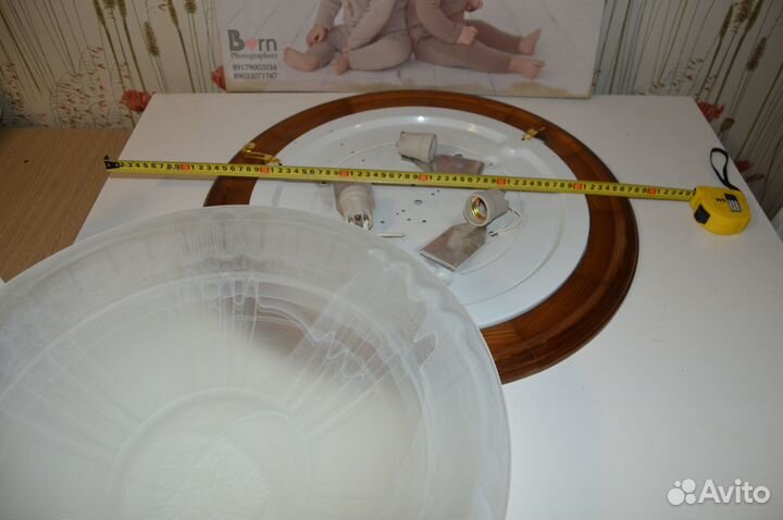 Плафон потолочный. Матовое стекло 50 см