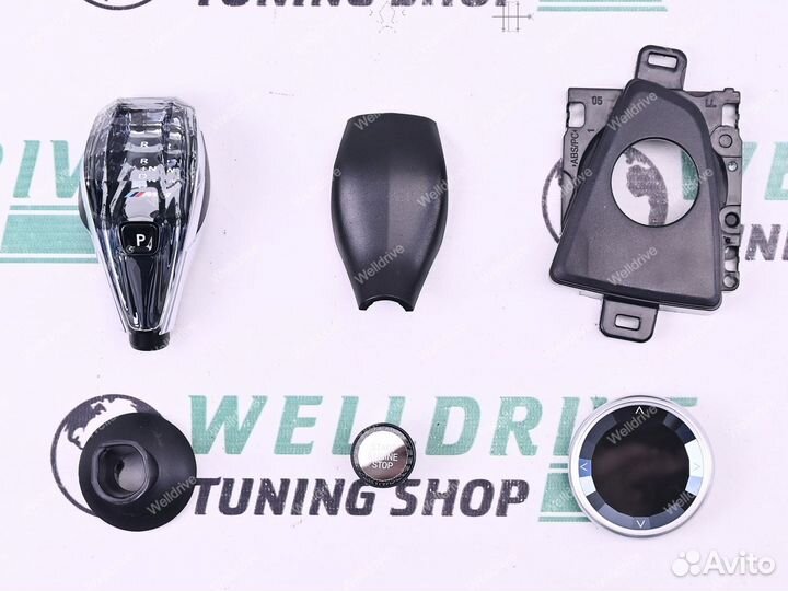 Ручка кпп хрусталь BMW 3 F30 F31 с М лого NBT