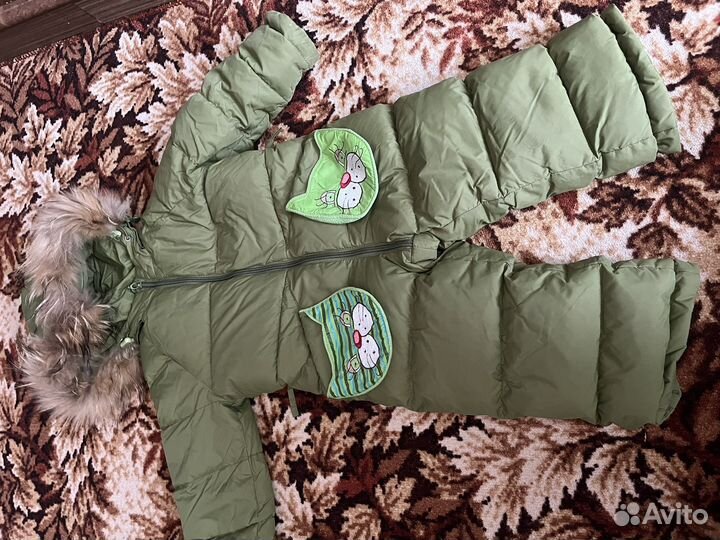 Пуховик комбинезон 80